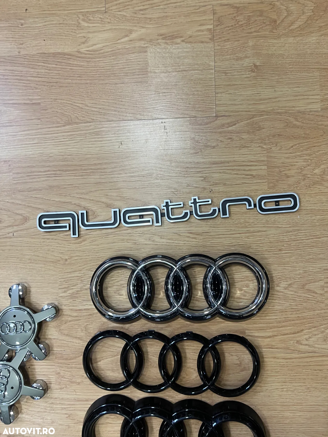 Emblema grila Audi negru lucios Embleme RS4 RS5 RS6 RS7 preturi in descriere Embleme audi capace roti audi comanda doar pe whatsup - 3