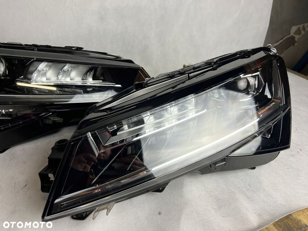 SKODA SUPERB III 3 LIFT FULL LED 3V1 LAMPA LEWA PRAWA REFLEKTOR LEWY PRAWY - 7