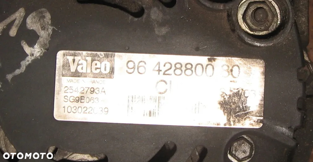 alternator XSARA PICASSO PEUGEOT 206 307 9642880080 - 3