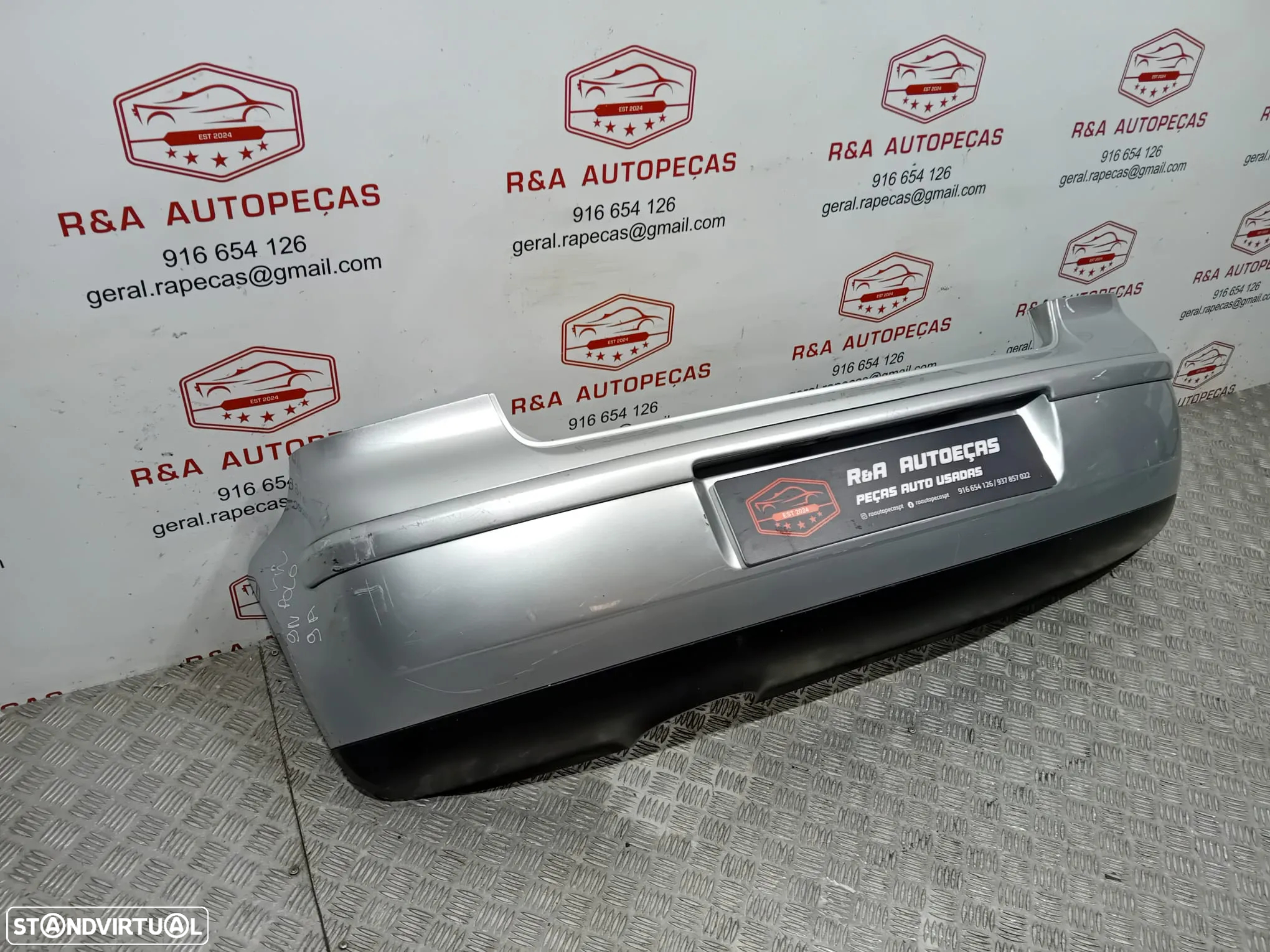 Parachoques Trás VW Polo 9A 9N - 2