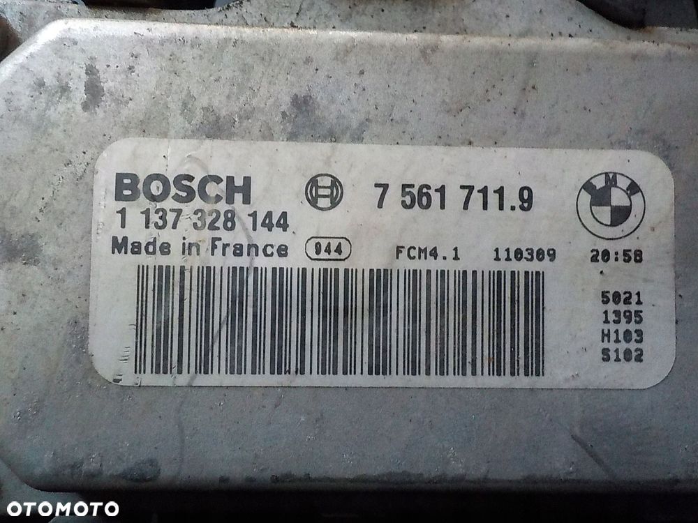 BMW 1 (E87) 2.0 D ORG WENTYLATOR MODUŁ CHŁODNICY 1137328144 - 3