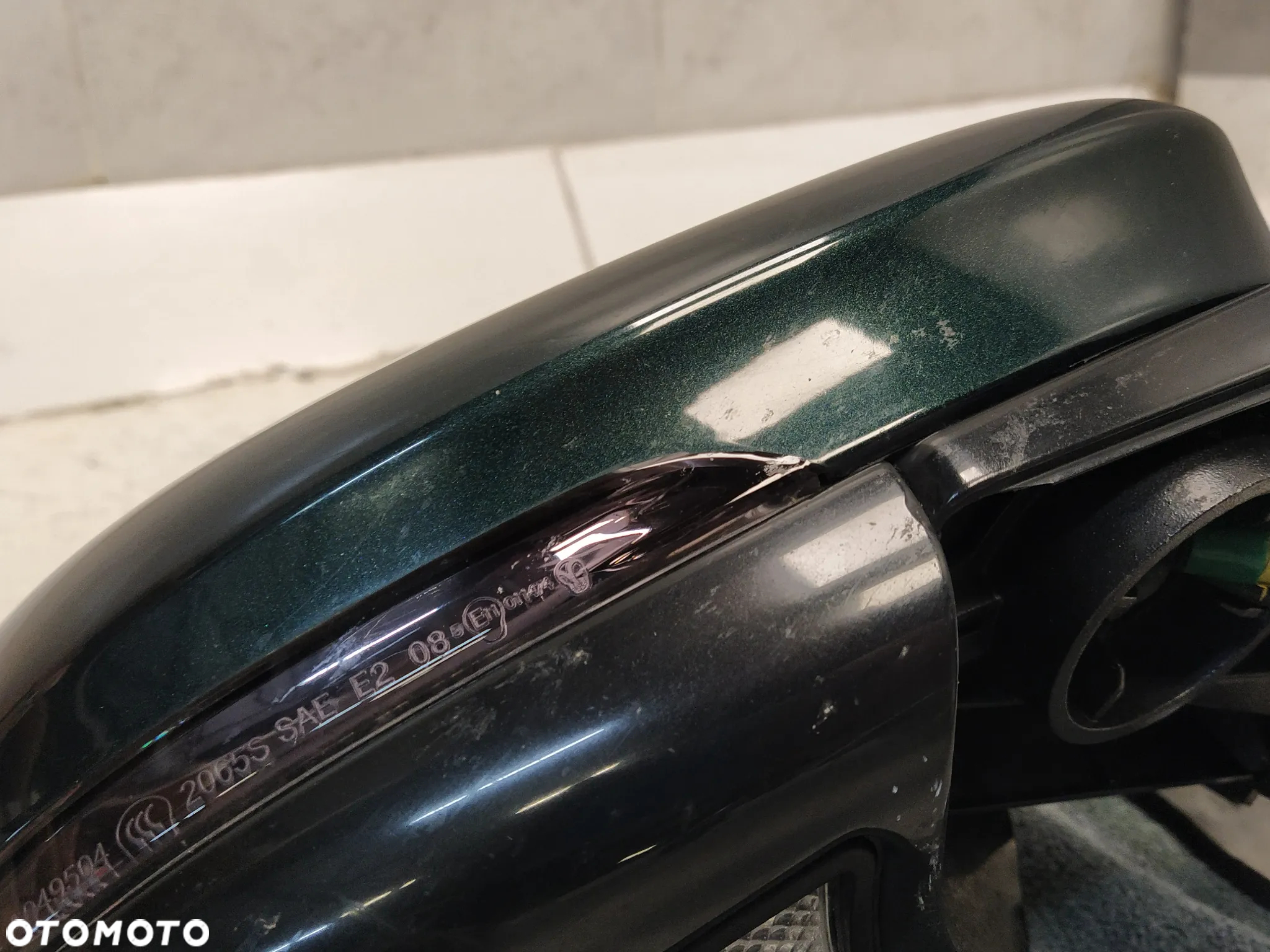 JAGUAR XJ XJR X351 LUSTERKO ZEWNĘTRZNE PRAWE 16+1 PIN KAMERA LAMPKA FOTOCHROM CZUJNIK MARTWEJ STREFY KOMPLETNE ORYGINAŁ - 8