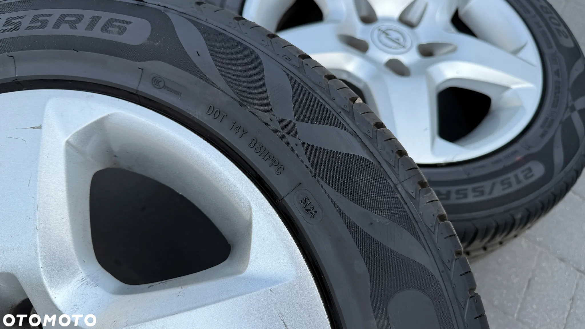 Koła strukturalne 215/55 nowe 2024/2025 r16 5x110 opel chevrolet felgi ET39 Alufelgi - 11