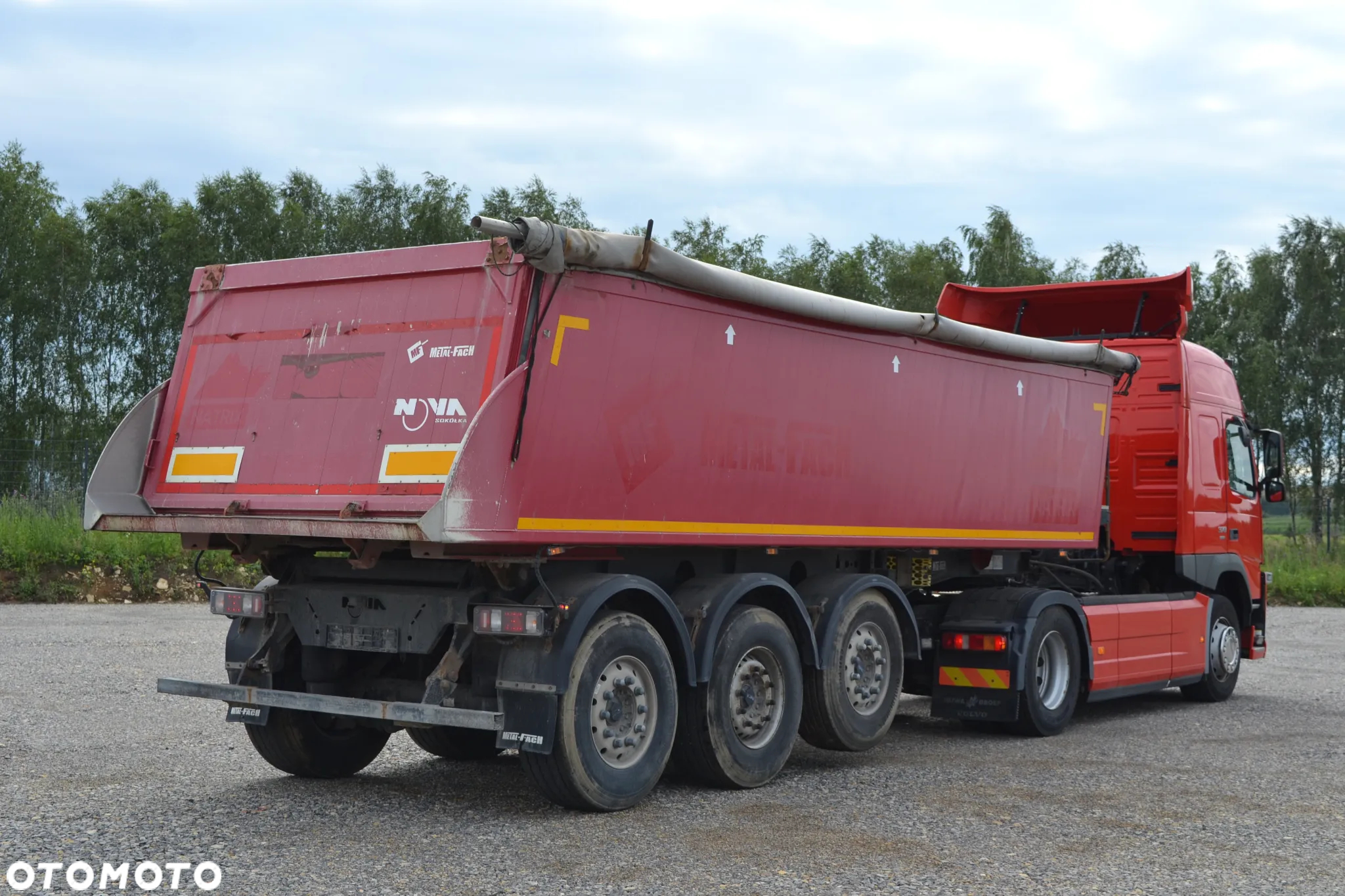 Volvo FM 370 EURO 6 + Naczepa Metal-Fach NOVA TRAIL 2019 rok ZESTAW Niski przebieg - 4