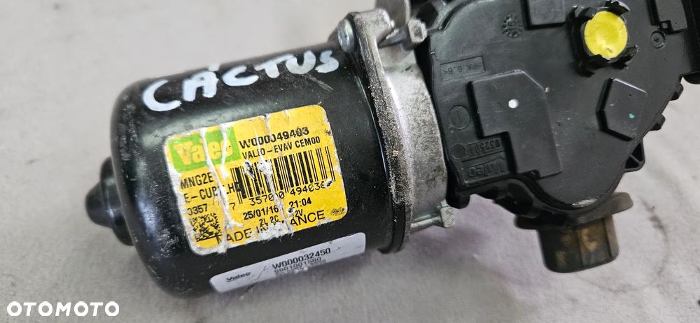 Silniczek wycieraczek Citroen C4 CACTUS 2016r Europa 9801001580 - 2