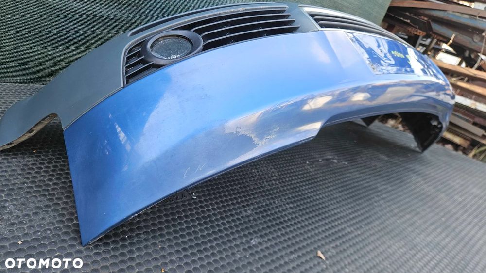 Zderzak Przód Przedni Niebieski LZ5W Belka Kratki Halogeny Audi A4 B6 Sedan Kombi - 13
