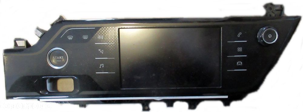 CITROEN C4 II GRAND PICASSO RADIO RADIOODTWARZACZ EKRAN WYŚWIETLACZ 9831652880 - 1