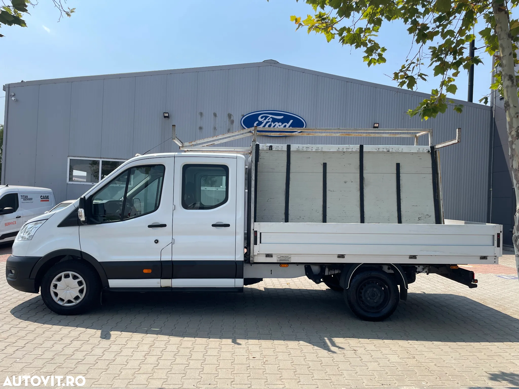 Ford TRANSIT D-CAB 2.0 TDCi 130 CP 7 locuri Bena Aluminiu 3200Lx2200l - 4