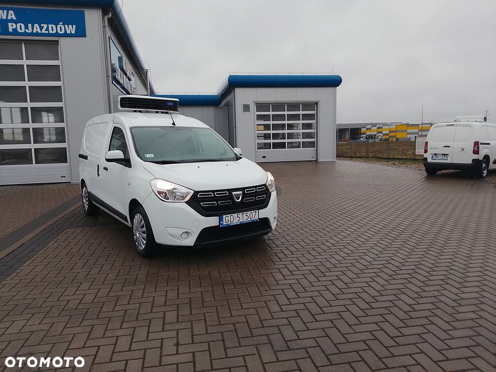 Dacia Dokker L2 Maxi Nowa Izoterma Chłodnia Mroźnia Grzanie drzwi boczne Carrier 220V Salon PL - 14