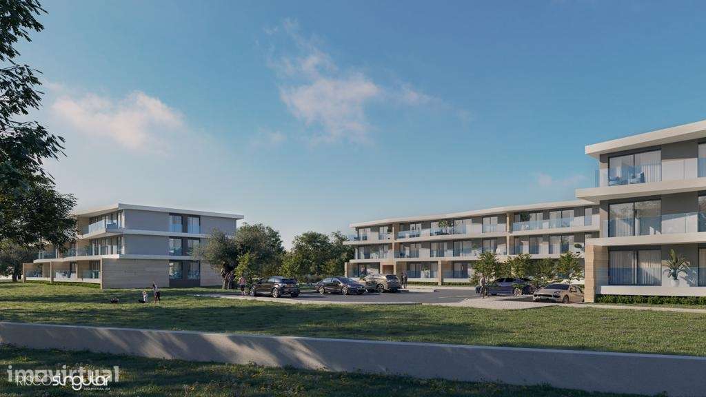 Apartamento T3 em fase de construção, c/ 3 frentes e garagem fechada - Grande imagem: 4/23