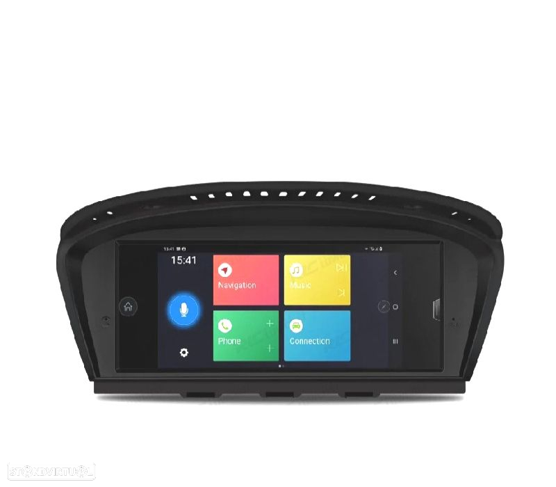 AUTO RÁDIO GPS ANDROID 12 PARA BMW SERIE 3 E90 E91 E92 E93 SERIE 5 E60 E61 E63 E64 05-08 CCC - 7
