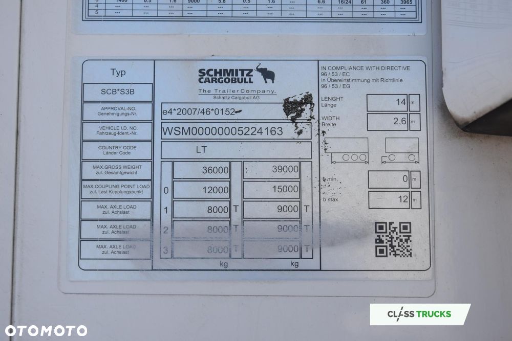 Schmitz Cargobull SKO FP 60 ThermoKing SLXi 300 - 15