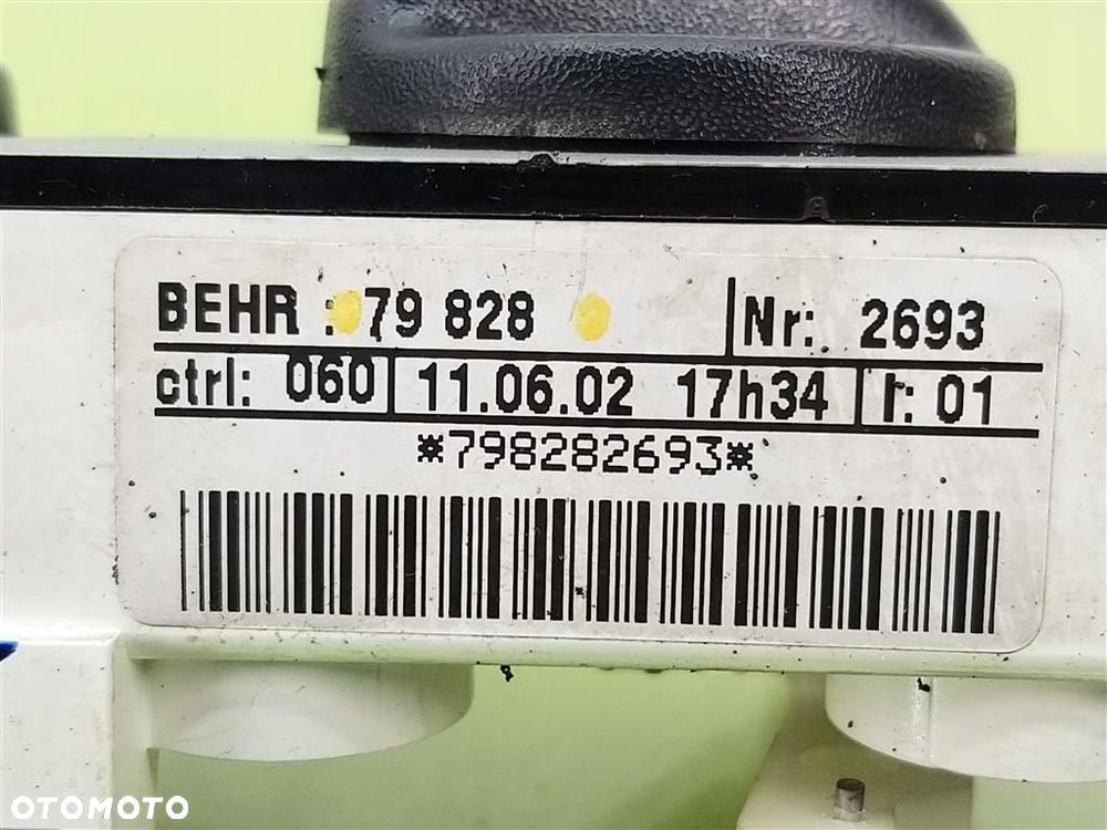 Panel nawiewu Renault Kangoo I 1998-2008 BEHR 79828 ORYGINAŁ - 5