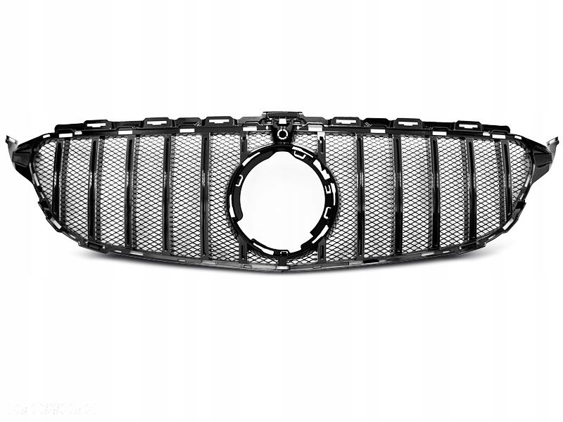 Atrapa Grill Kratka Black Czarna Tuning GT-R Mercedes C klasa 205 Lift Lci - 2