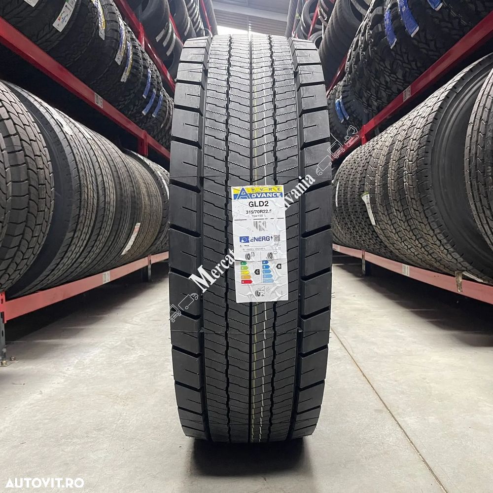 Anvelopa NOUA 315/70R22.5 Advance GL-D2,CASCO Inclusiv,5 centuri de siguranta - 2