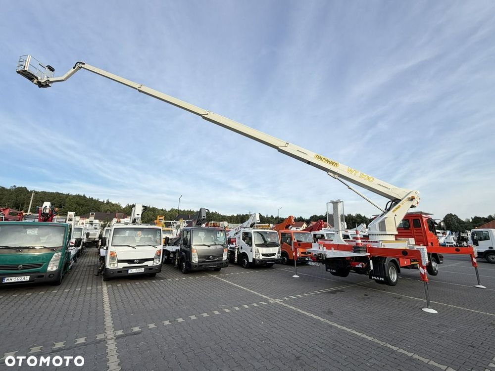 MAN TGL 7.150 Zwyżka Wumag-Palfinger WT300 wysięg 30m-bok 20m+Pilot - 19