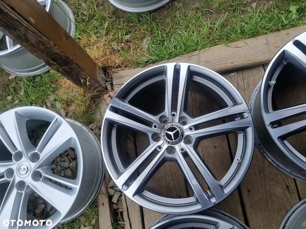 MERCEDES A253 GLC,GLE,GLK,C,AUDI A4 B8 alufelgi 8JX18 ET38 5X112 bdb stan - 5