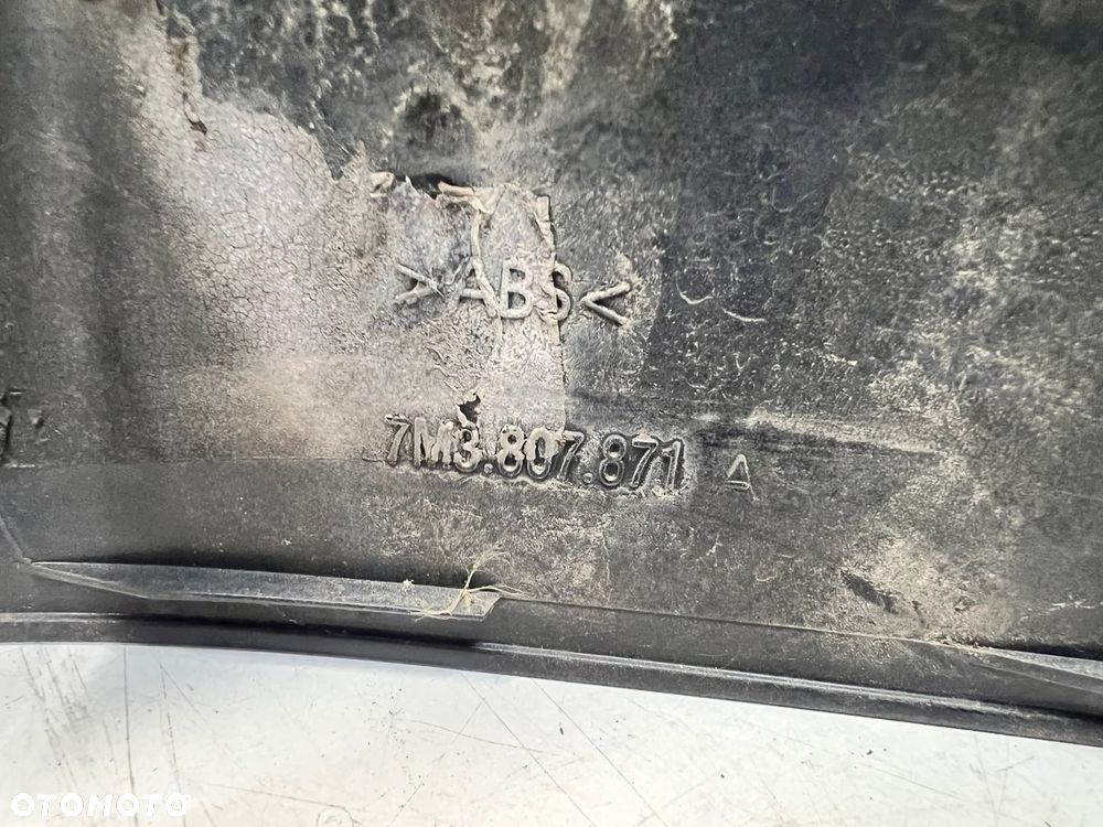 LISTWA POD LAMPE LEWA VW SHARAN 7M3807871A LC9X - 6