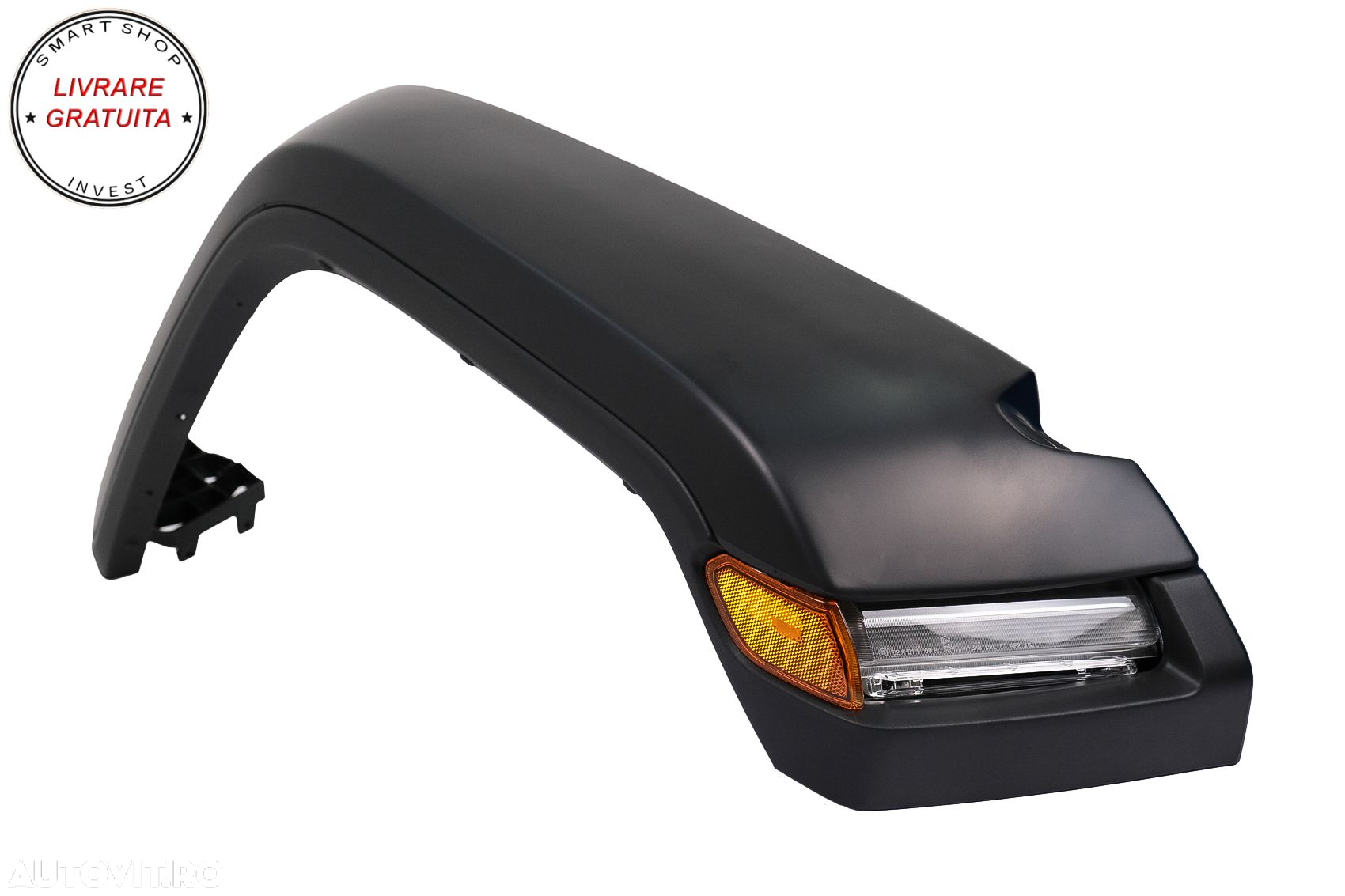 Extensii Aripi Fata Jeep Wrangler JL (2018-2024) Semnal Dinamic- livrare gratuita - 2