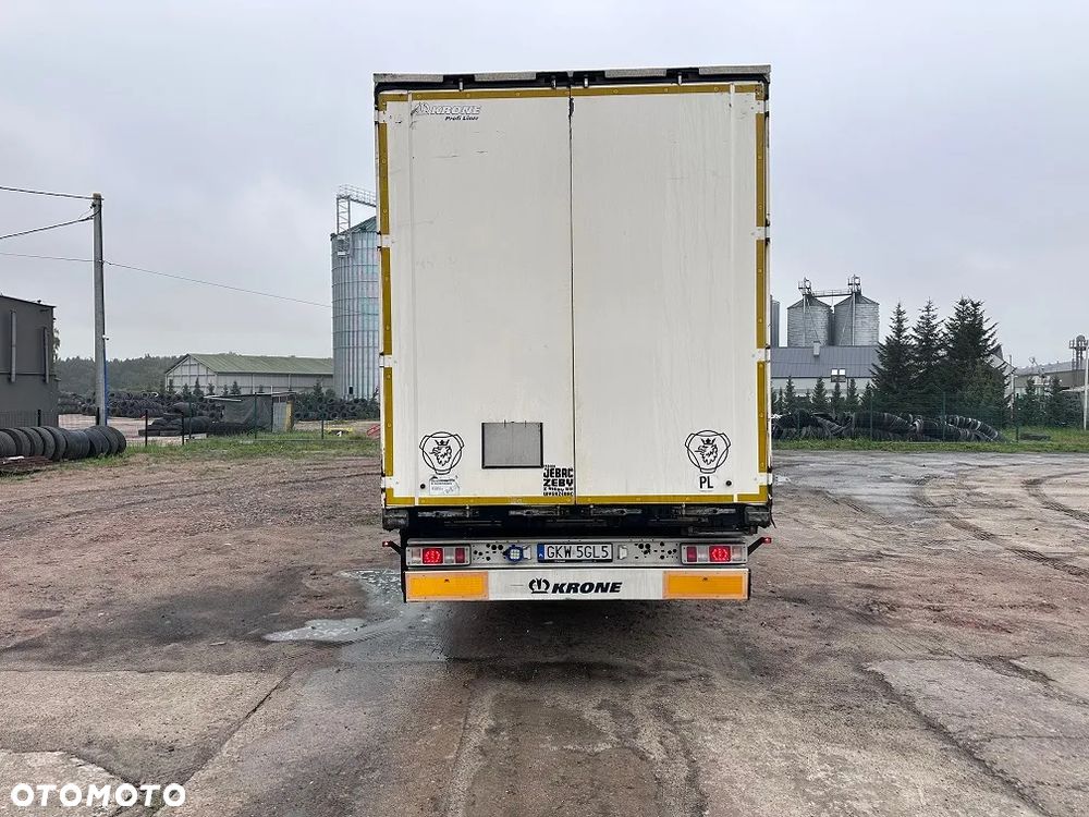 Krone FIRANKA STANDARD / DACH PODNOSZONY / OŚ PODNOSZONA - 3