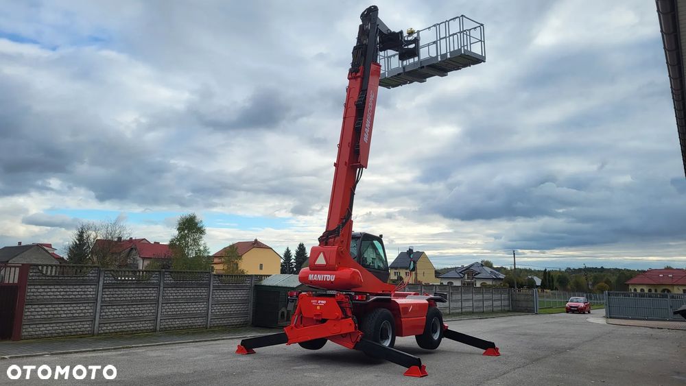 Manitou MTR 2150/ Ładowarka teleskopowa obrotowa  / Podnośnik koszowy sterowany z pilota/ - 24