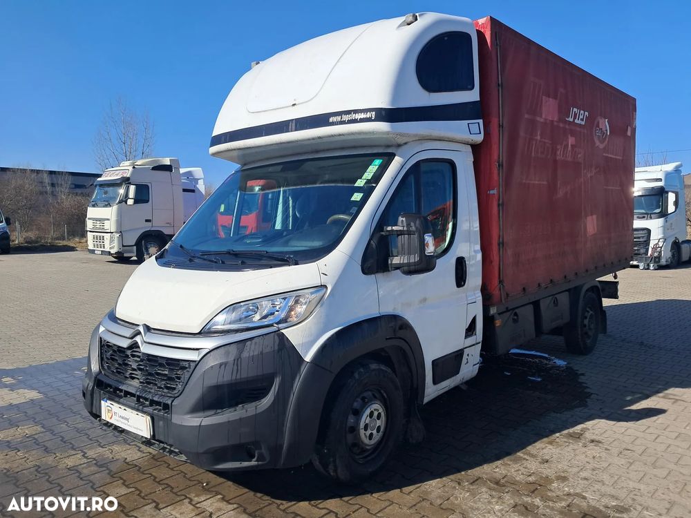 Citroën JUMPER 2.0D 130CP CABINA DE DORMIT SI PRELATA CUTIE DE VITEZE DEFECTA - 1