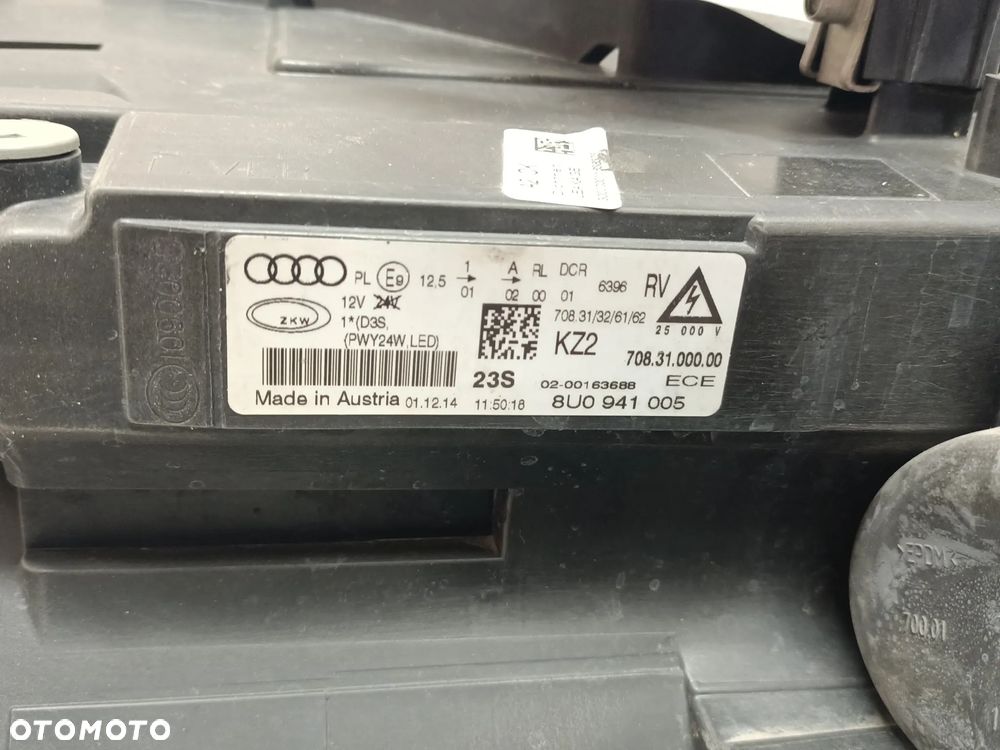 AUDI Q3 I BI XENON Z LED LAMPA PRZEDNIA LEWA ORYGINAŁ EUROPA - 10