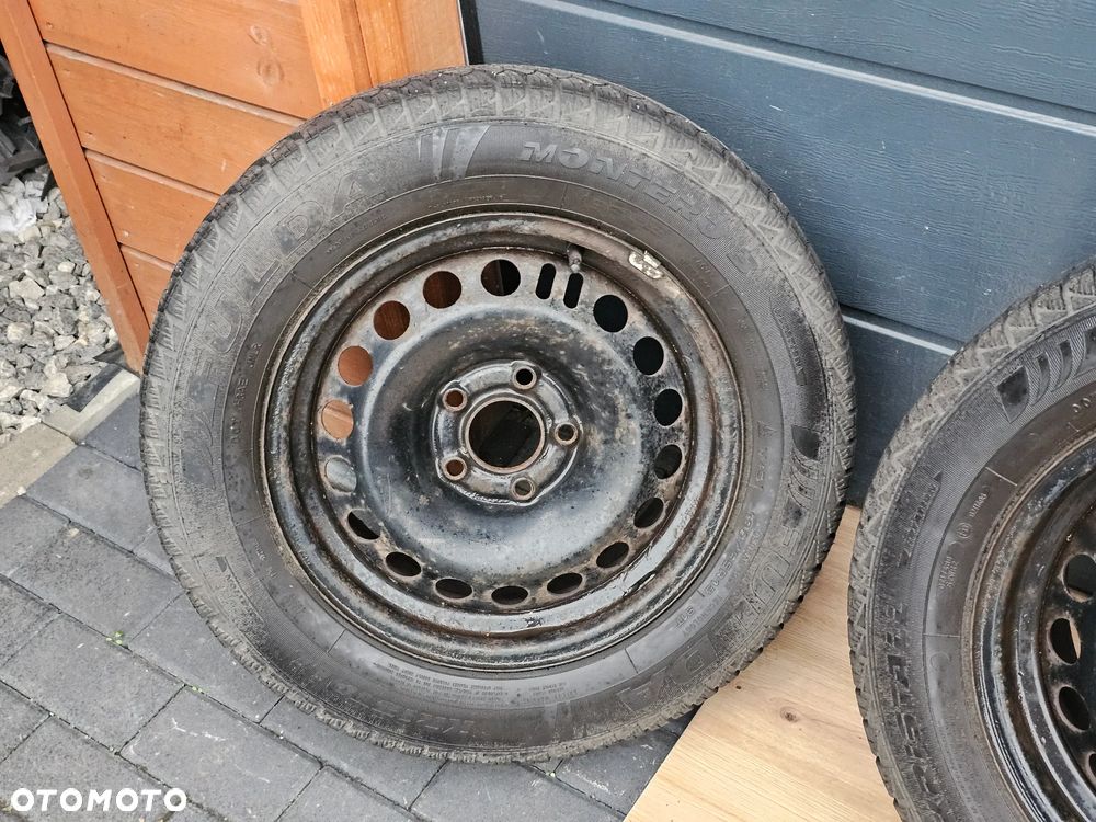 KOŁA FELGI STALOWE 15 OPONY ZIMOWE OPEL VECTRA C SIGNUM ASTRA H MERIVA B ZAFIRA A B 5x110 195/65/15 - 5