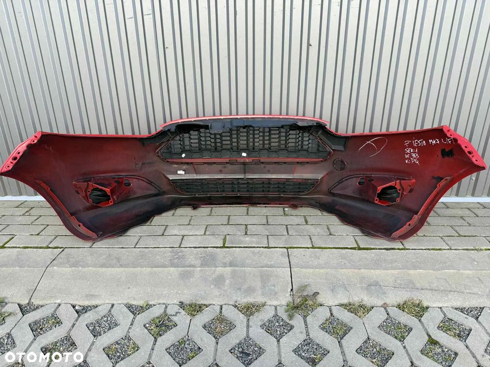 Ford Fiesta MK7 FL Lift Zderzak przód przedni kompletny kolor PQ 2012-2017r - 11