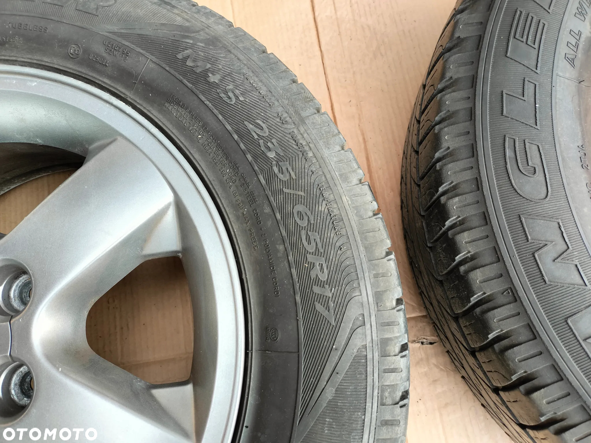 JEEP GRAND CHEROKEE II WJ KOŁA FELGI ALUMINIOWE 17 5X127 OPONY GOOGEAR WRANGLER 235/67 R17 104V - 10