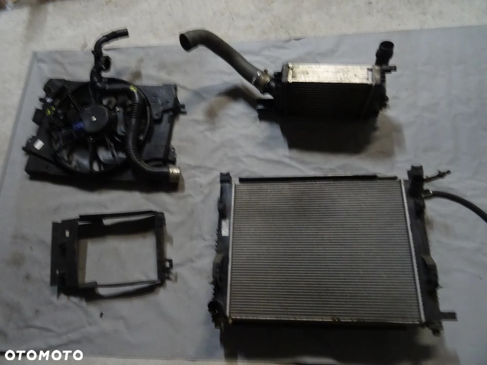 DACIA DOKKER LODGY 1,2 TCE CHLODNICA WODY KLIMATYZACJI INTERCOLLER KOMPLET CZESCI ROZNE WARTO PYTAC - 4