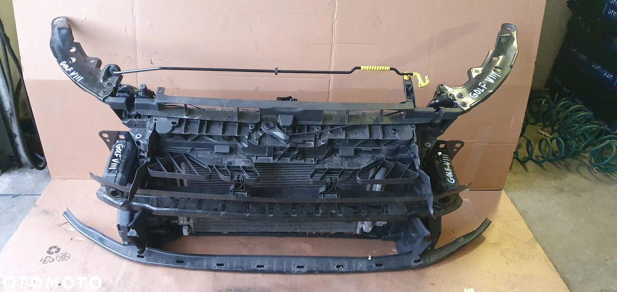 Pas przedni kompletny chłodnice wentylator belka VW Golf VIII 8 2.0 TDI 5Q0121205B 5Q0121207BM - 1