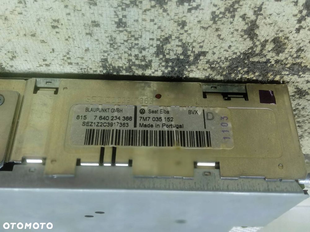 Radio Fabryczne 7M7035152 Seat Alhambra I - 4