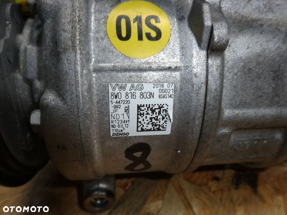 kompresor klimatyzacji klima audi a4 s4 a5 b9  3.0 tdi 8w0816803n - 2