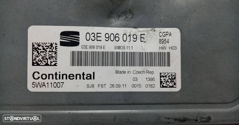 Centralina motor / ECU SEAT Ibiza IV (6J5, 6P1) - 4