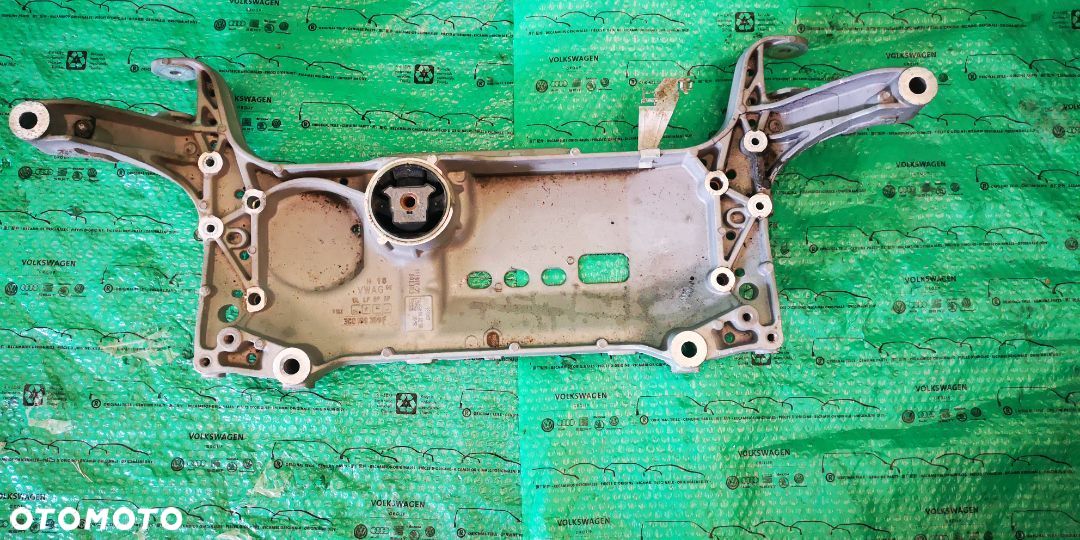 PASSAT B6 B7  SANKI KOŁYSKA WÓZEK BELKA PRZÓD PRZEDNIA VW - 1