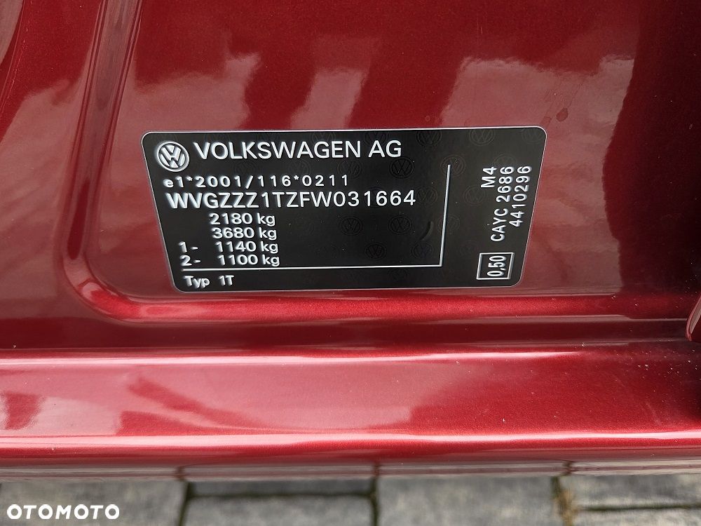 Volkswagen Touran 1.6 TDI DPF Comfortline Perfectline - 23