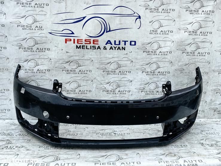 Bara fata Skoda Rapid an 2012-2019 Gauri pentru 4 senzori si spalatoare faruri - 1