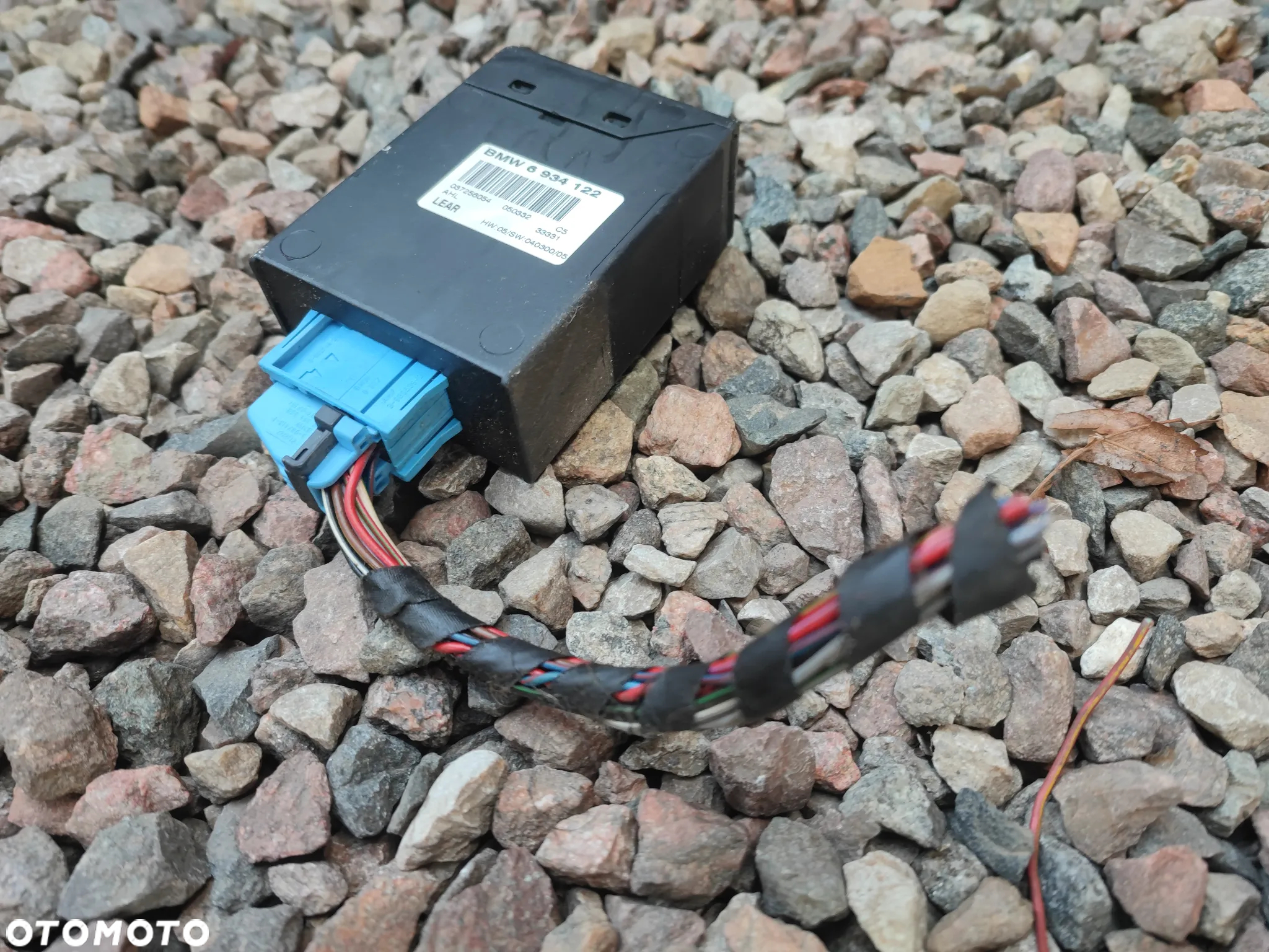 BMW E60 / E61 / E63 / E64 / E66 ORYGINALNY MODUŁ AHL ( MODUŁ DOŚWIETLANIA ZAKRĘTÓW POD XENON SKRĘTNY ) O NR.  61 35 6 934 122 /  61 35 6 934 837 OEM SPRAWNY W 100% - 5