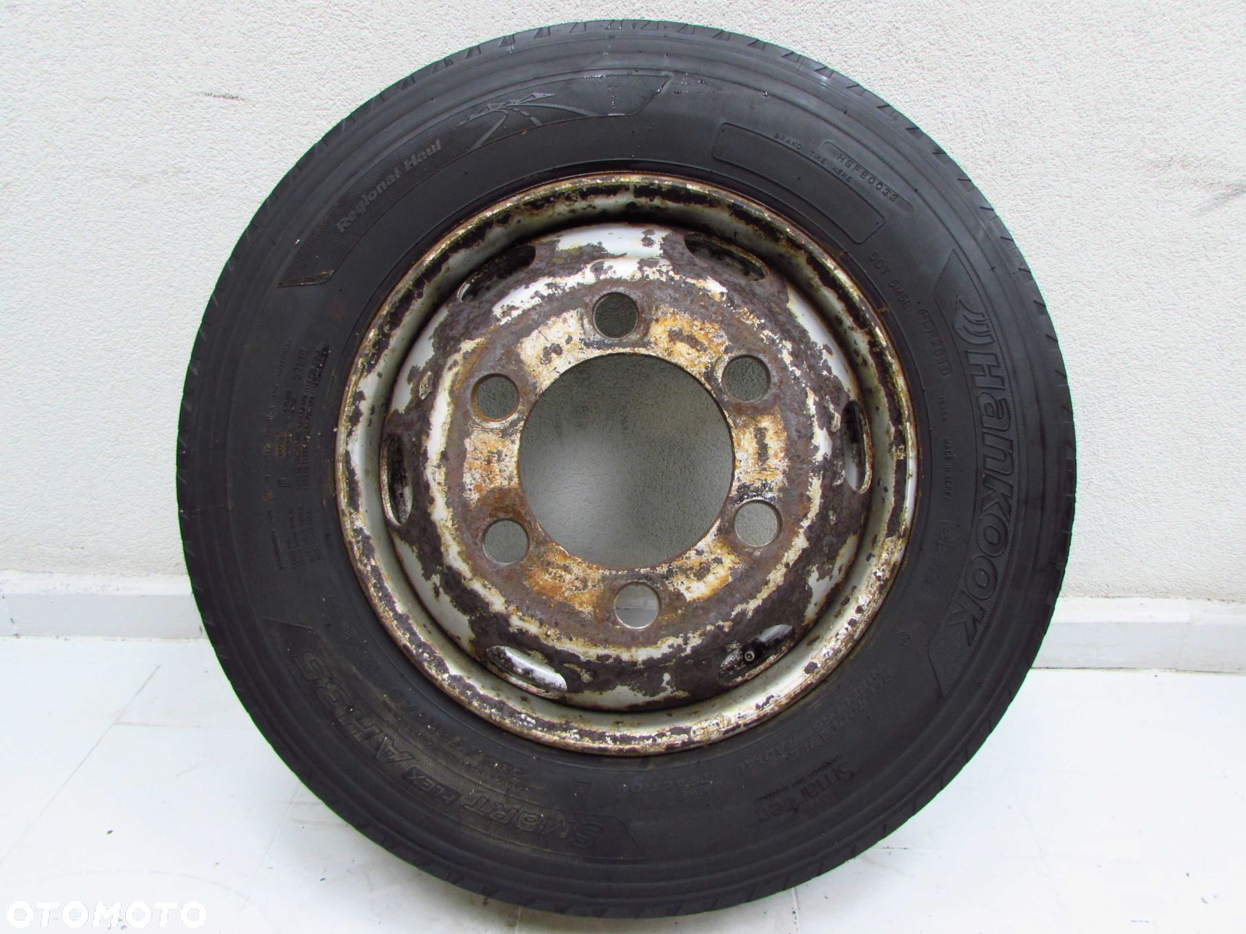 MITSUBISHI CANTER FUSO 7C 07-21 KOLO FELGA ZAPAS 6x220 17,5X6 205/75R17,5 - 1