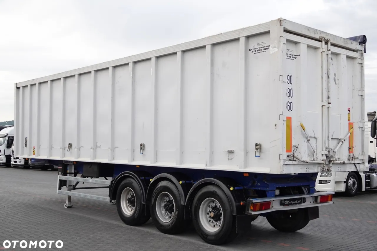 Benalu WYWROTKA 55 m3 / ALUMINIOWA / WAGA: 5900 KG / SPROWADZONA - 6