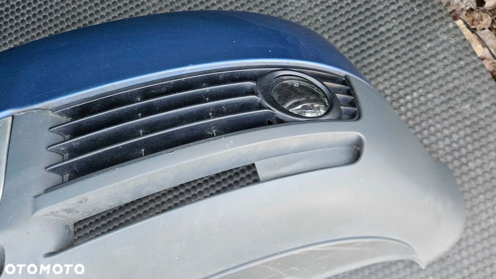 Zderzak Przód Przedni Niebieski LZ5W Belka Kratki Halogeny Audi A4 B6 Sedan Kombi - 30