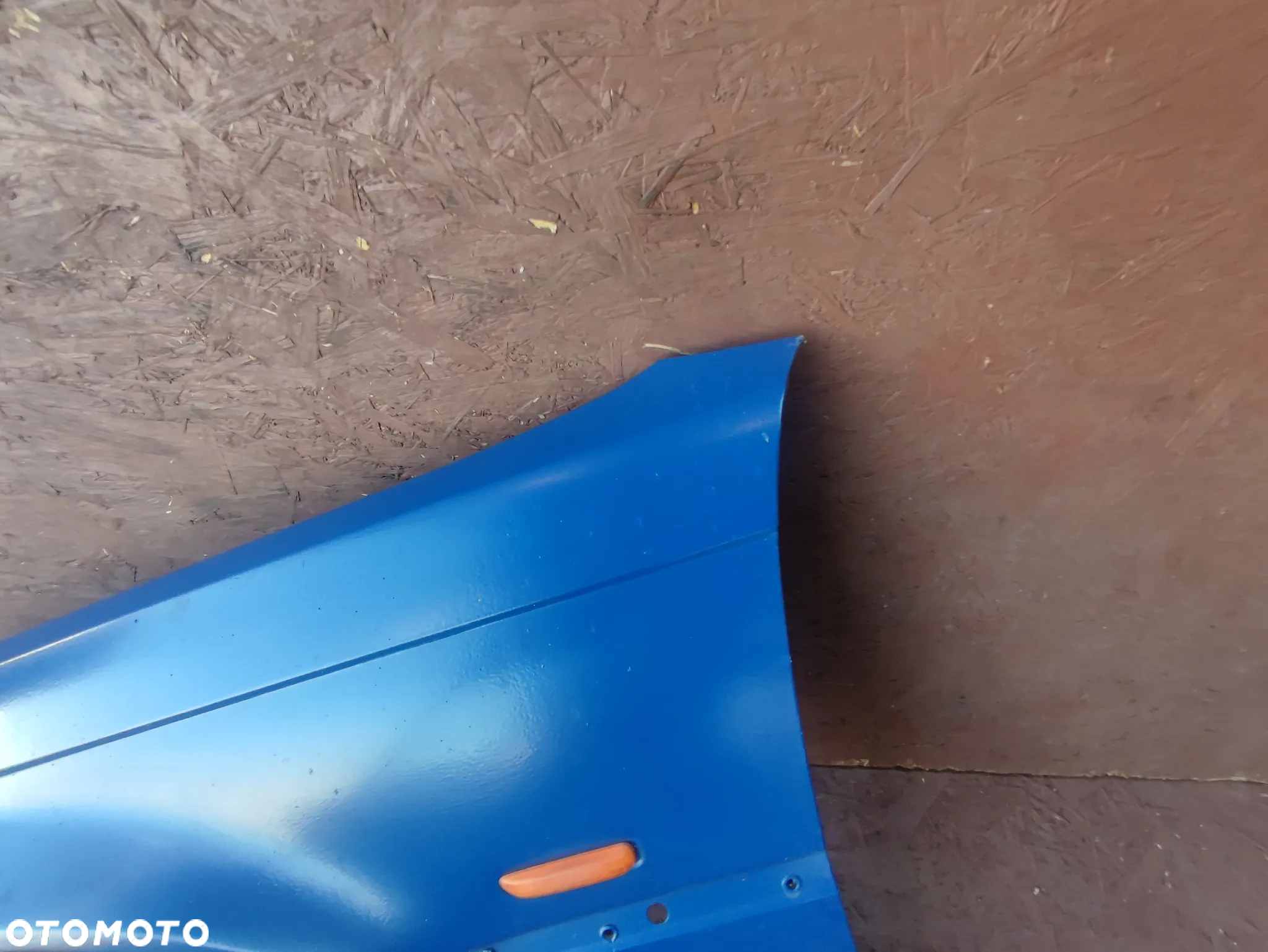 BMW E46 COUPE / CABRIO PRZED-LIFT BŁOTNIK PRZEDNI LEWY PROSTY DRUGI LAKIER O NR. 41 35 8 241 439 OEM W DOBRYM STANIE - 9