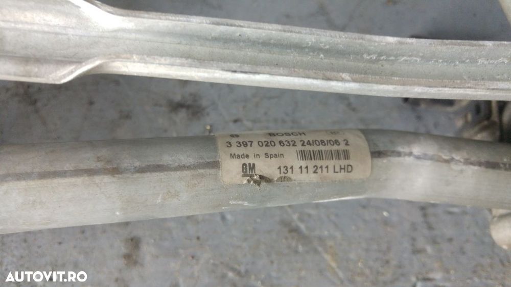 ansamblu stergatoare motoras opel astra h 13111211 0390241538 - 3