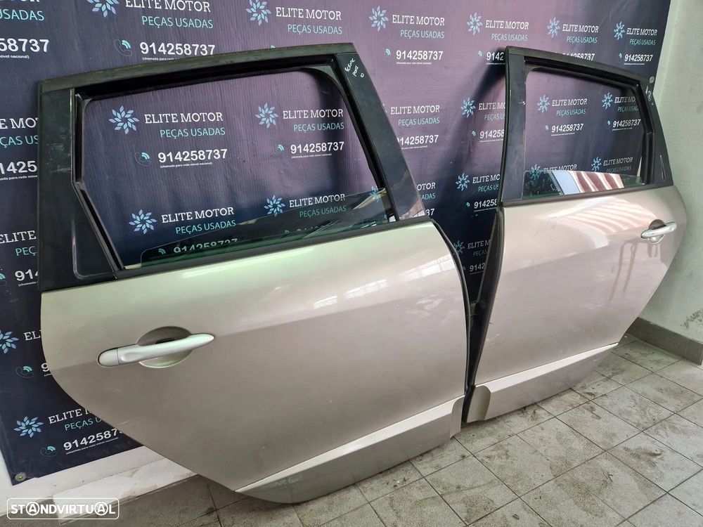 Porta usada RENAULT SCENIC III 3 frente traseira esquerda direita ENVIO GRATIS - 7