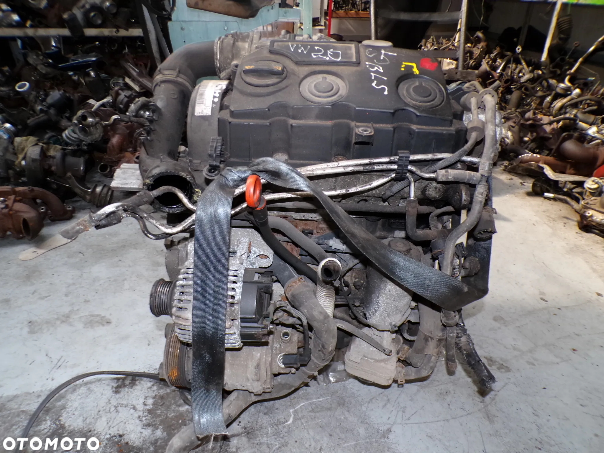 Kompletny Silnik VW caddy Audi A3 1.9 TDI BLS Gwarancja - 2
