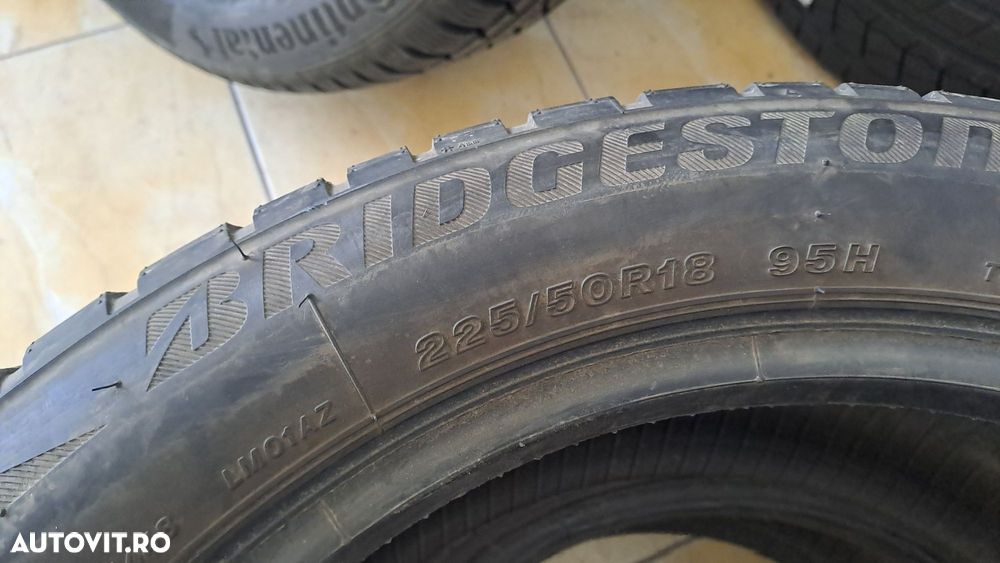 2 Anvelope iarna 225 50 r18 BRIDGESTONE - 5