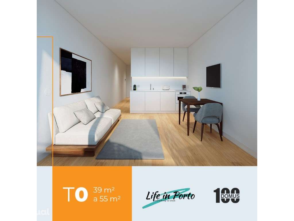 T0 novo com terraço - Life in Porto - Grande imagem: 3/64