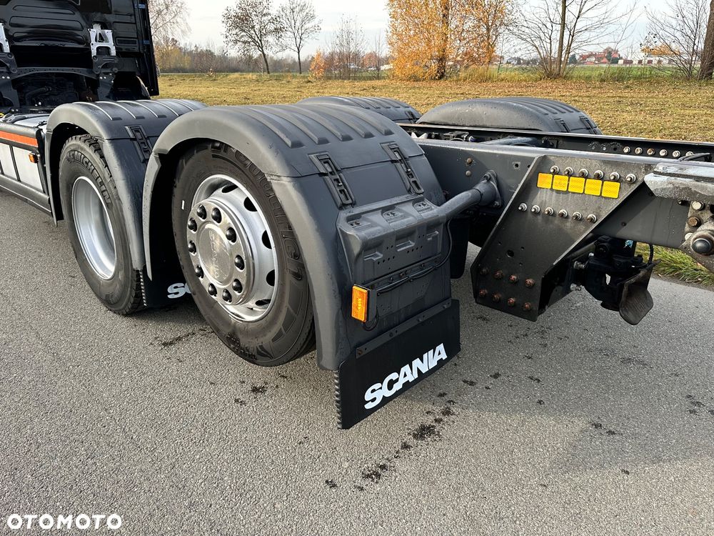 Scania S450 6x2 Rama Rozstaw 5m Poduszki przód Bogata Opcja Laweta BDF - 15