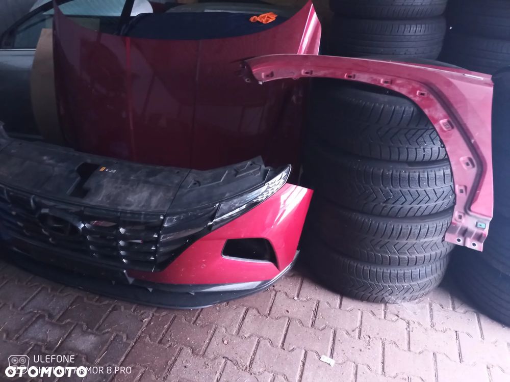 Hyundai Tucson 2020-2024 przód kompletny maska zderzak WR6 - 2